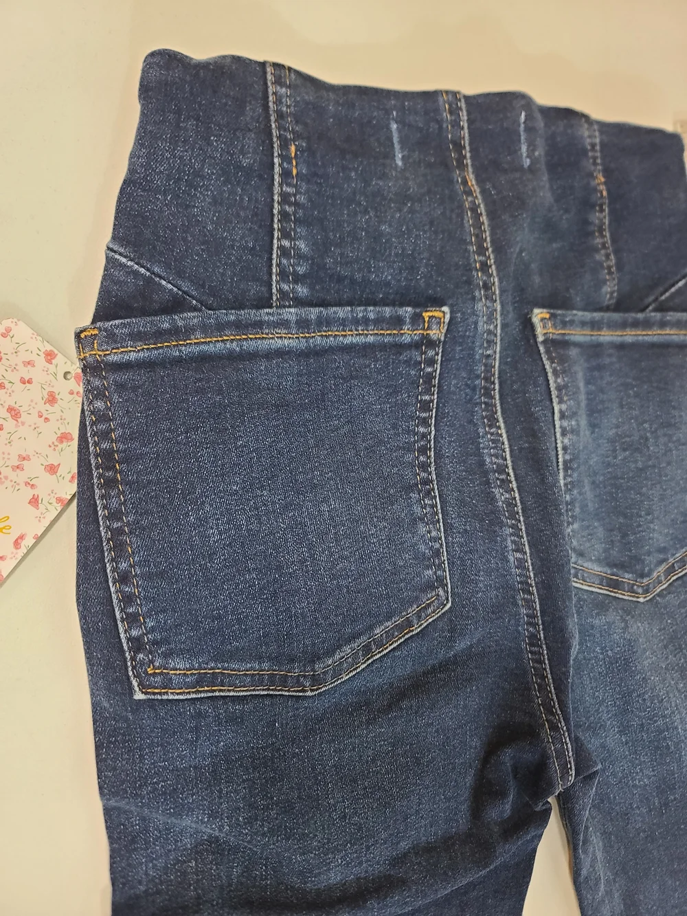 Free People Dark Blue Skinny Jeans